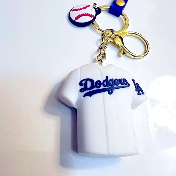 Keychain LA Dodger Turner White And Blue - Picture 1 of 5
